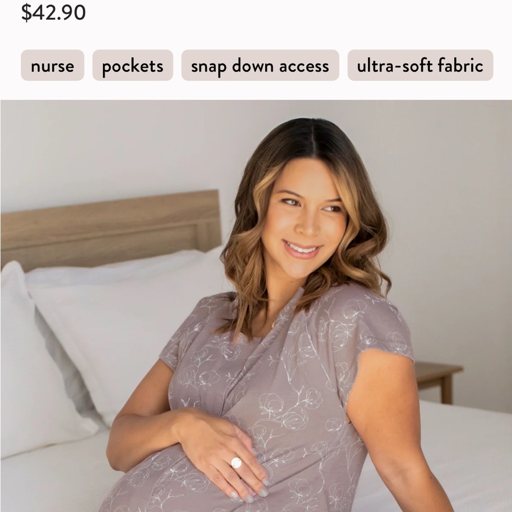 2x Kindred Bravely Maternity Hospital Gowns